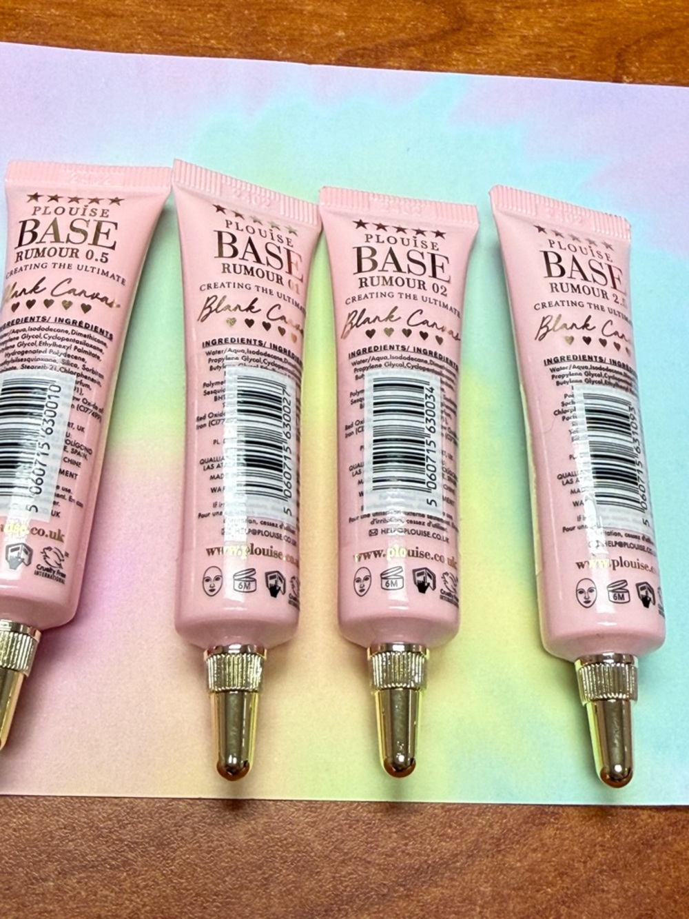P. Louise Base Rumour 4 shades….0.5/1/2/2.5  New!!!